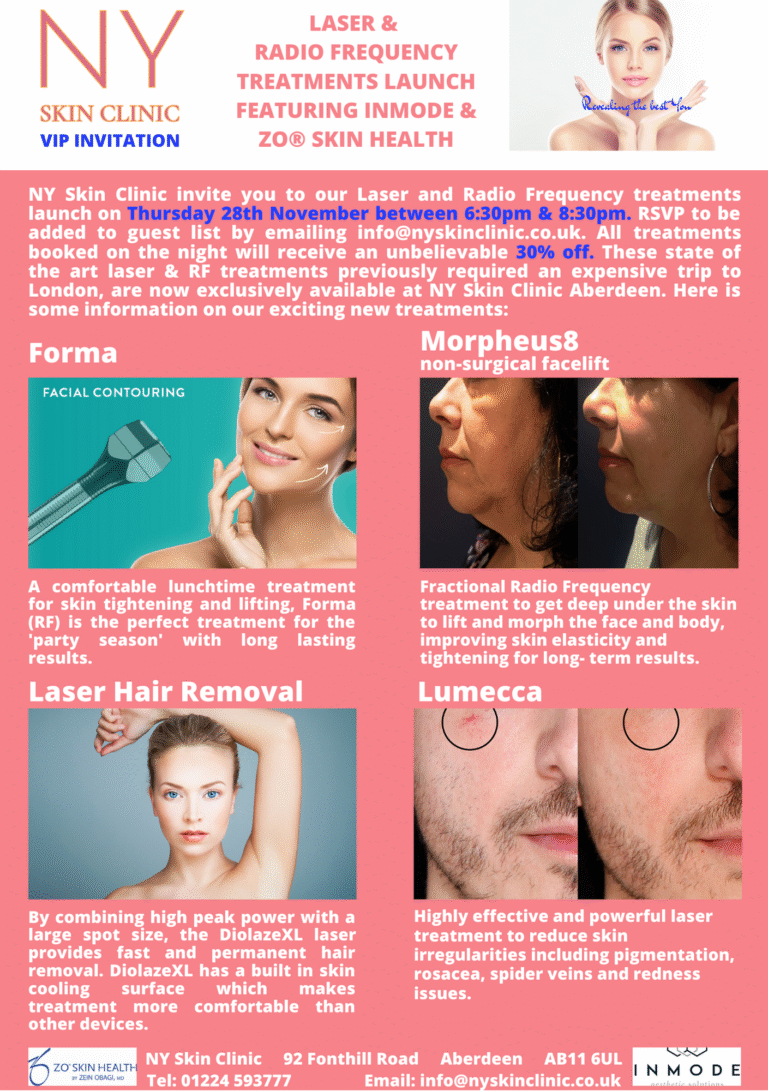 NY Skin Clinic based in Aberdeen